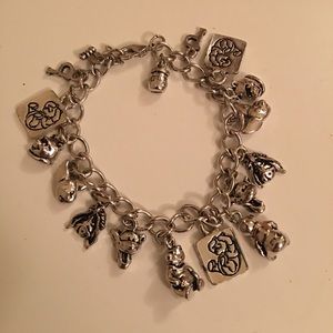 Winnie The Pooh Charm Bracelet